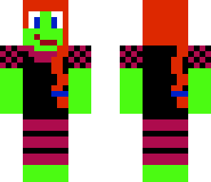 green music girl