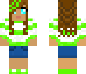 cute little lime girl