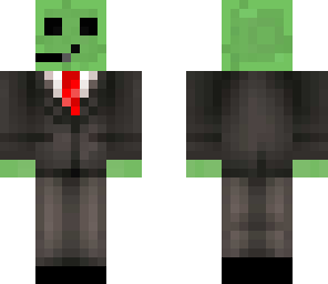 green slime in a suit