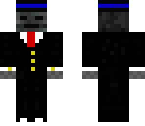 wither skeleton in a top hat fixed