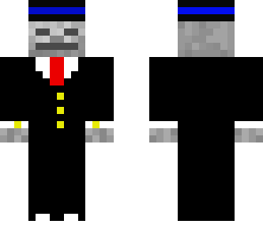 skeleton in a top hat