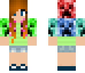 creeper hoodie girl