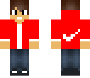 red nike guy