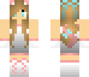pink cat girl