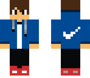 blue cool guy