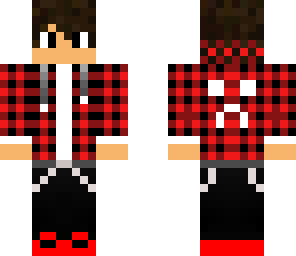 creeper hoodie plaid