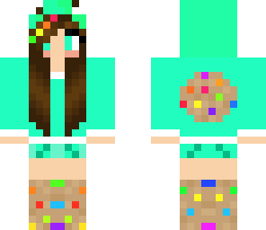 rainbow cookie girl