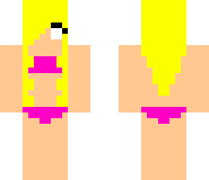 undead bikini girl