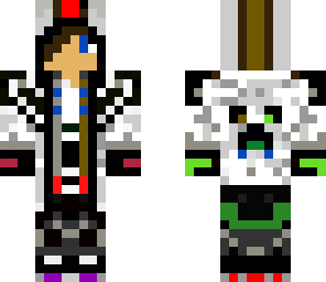 multi-color creeper hoddie