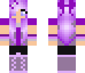 purple girl edit