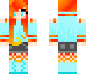 fire and ice girl