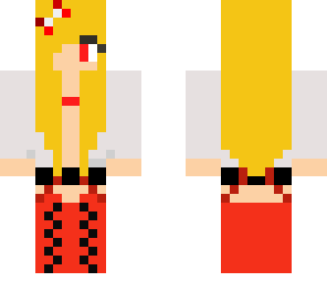 cute red girl