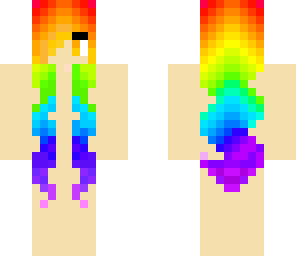 rainbow hair base