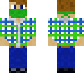 checkered man