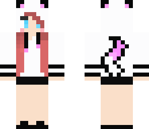 white cat girl