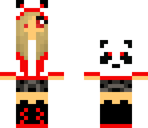 red panda girl