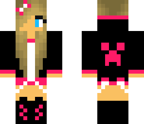 red creeper girl