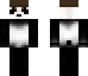 panda witha hat