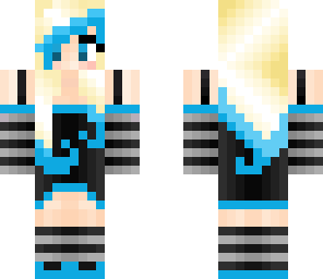 blue hair gal