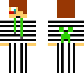 prisoner with creeper shirt and headphones
