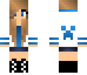 blue girl