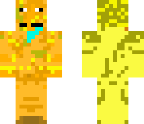 stupid gold man