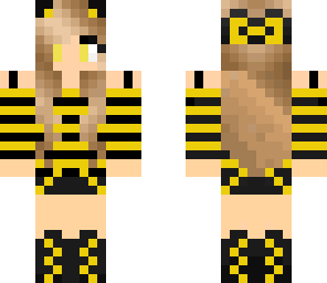 black and yellow gal