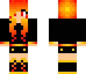 this girl is on fire