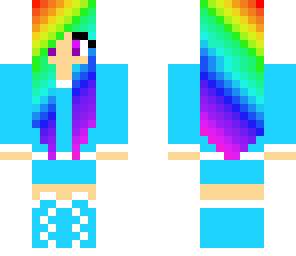 rainbow girl