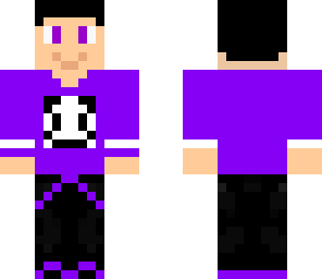 purple headphone boy