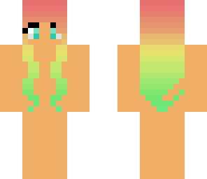 pastel rainbow hair base
