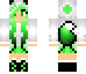 green wolf girl