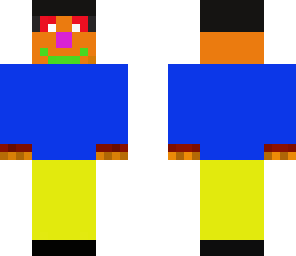 the clown face