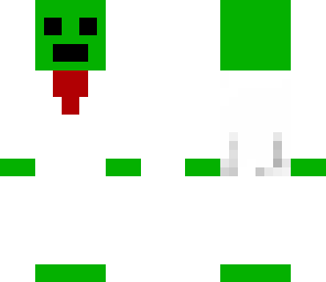green slime in white tux