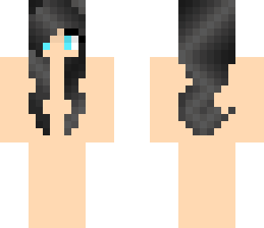 black haired girl base