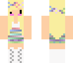 kawaii flower girl