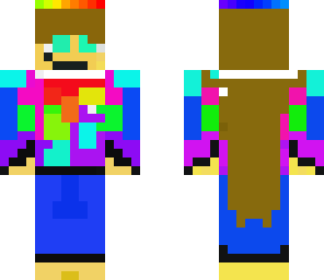 rainbow lady