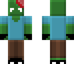 funny pixel zombie