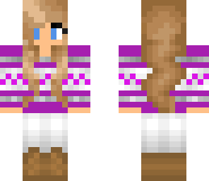 purple girl