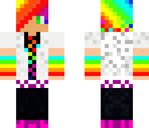 rainbow purple boy