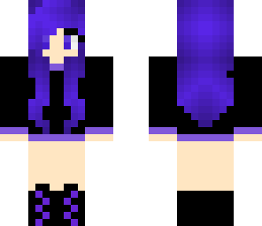 purple ender girl