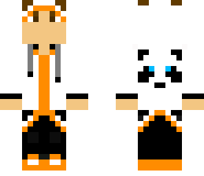 panda orange- fixed