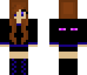 blue ender girl