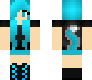 girl with wolf tail