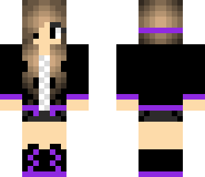 purple girl