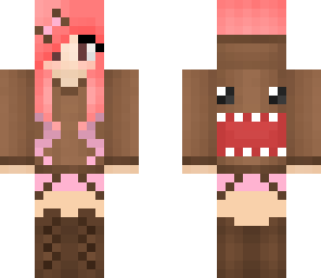 another update edit on my domo girl skin