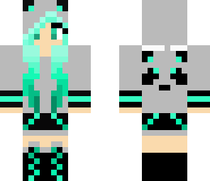 minty panda girl