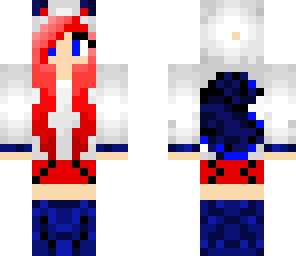 4th of july wolf girl