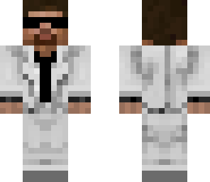 herobrine with glasses