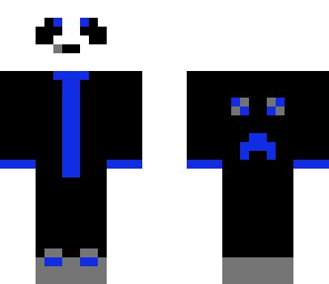 blue panda
